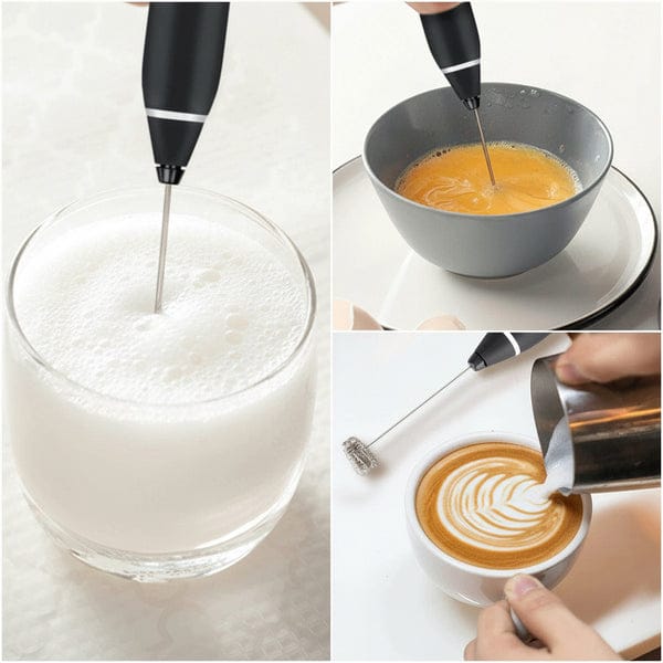 2 In 1 Electric Coffee Beater - Milk Frother And Egg Whisk - USB Electric Rechargeable Kitchen Tool For Versatile Mixing And Frothing