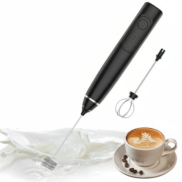 2 In 1 Electric Coffee Beater - Milk Frother And Egg Whisk - USB Electric Rechargeable Kitchen Tool For Versatile Mixing And Frothing