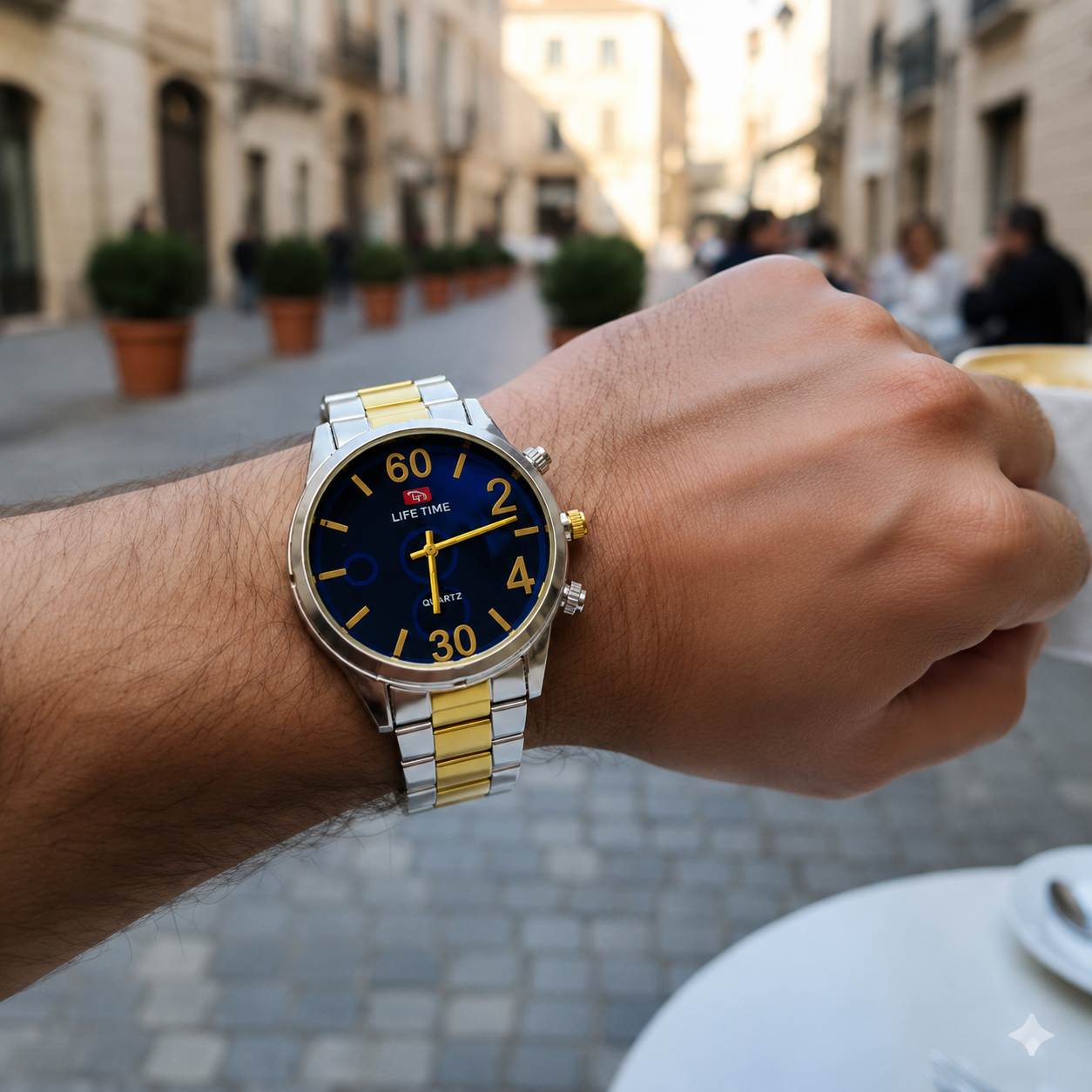 Life Time Men's Quartz Analog Watch