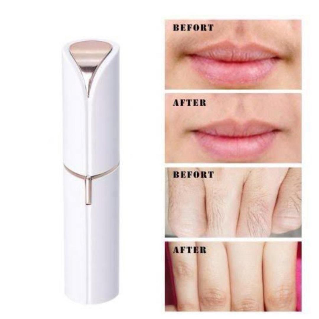 Rechargeable facial hair removal pen for flawless skin