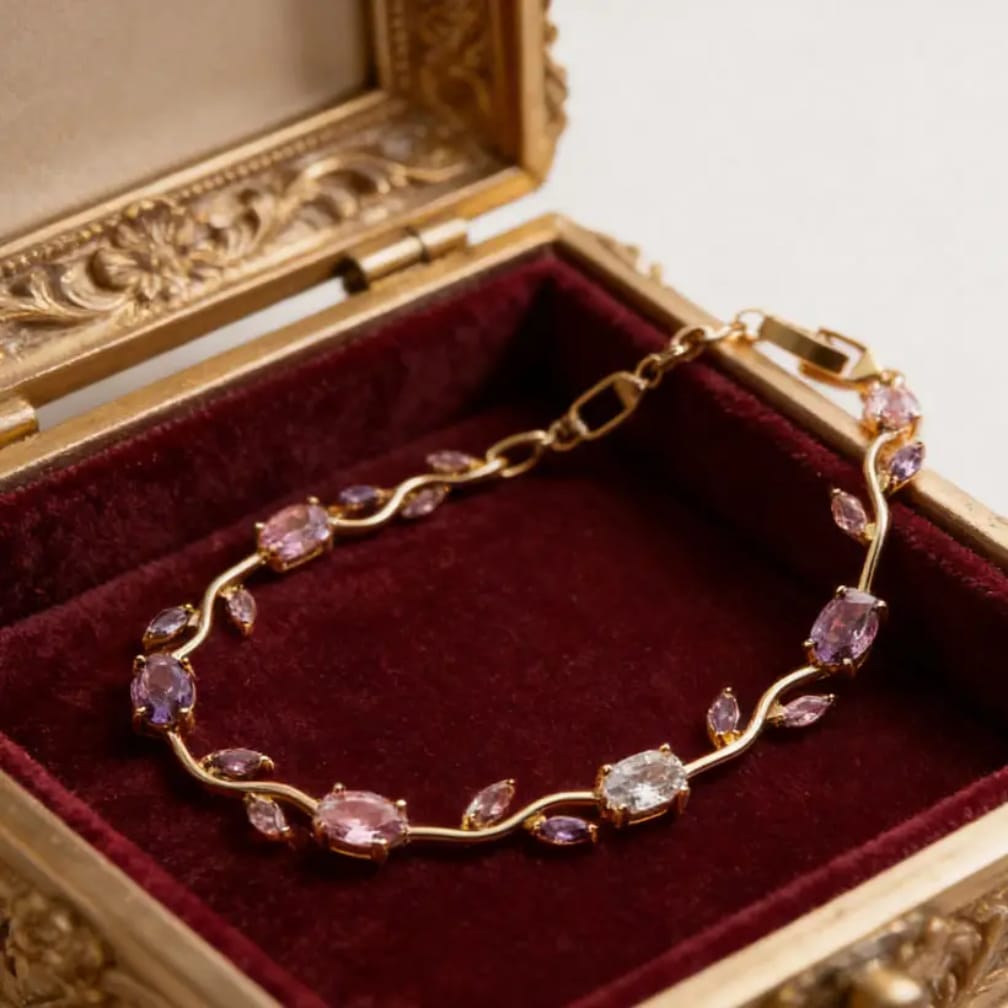 Tulip Stainless Steel Bracelet