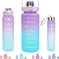 3 Piece Motivational Water Bottle Set BPA Free