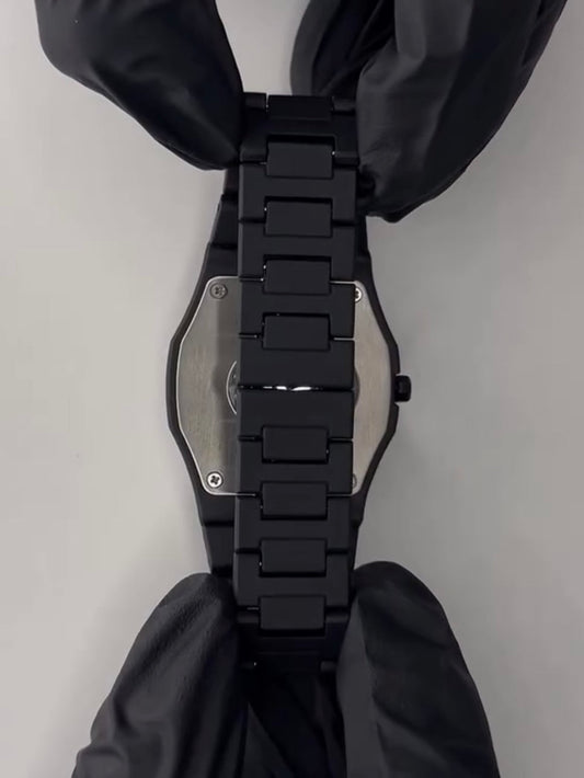 Black  Analog Aura Watch