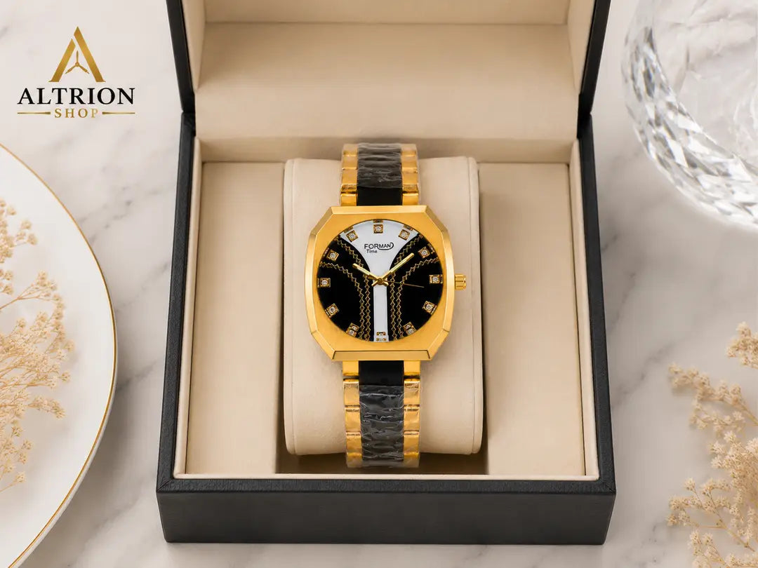 Forman Time Gold Black Watch