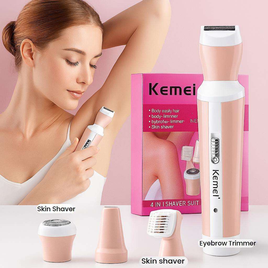 rechargeable women's trimmer set