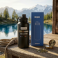 Matte Black Insulated Water Bottle 1000ml