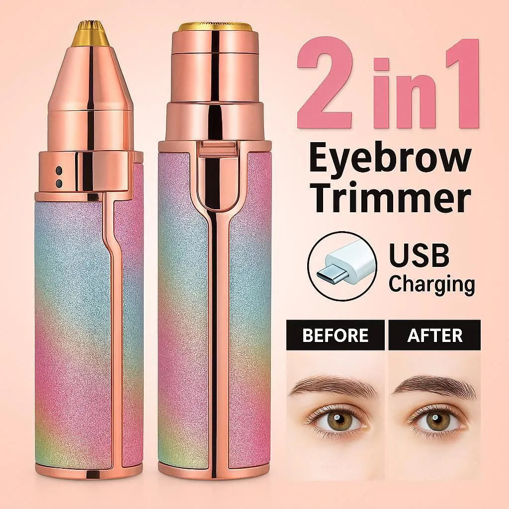 Rechargeable Eyebrow Trimmer for Women & Men