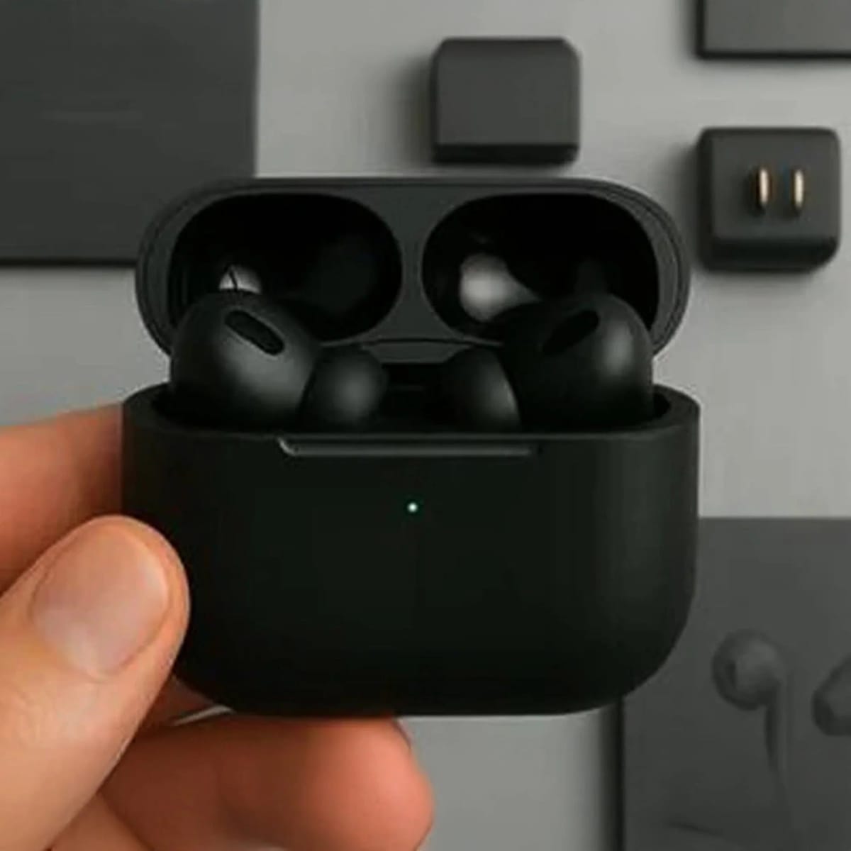 Black AirPods Pro 2 Wireless Earbuds