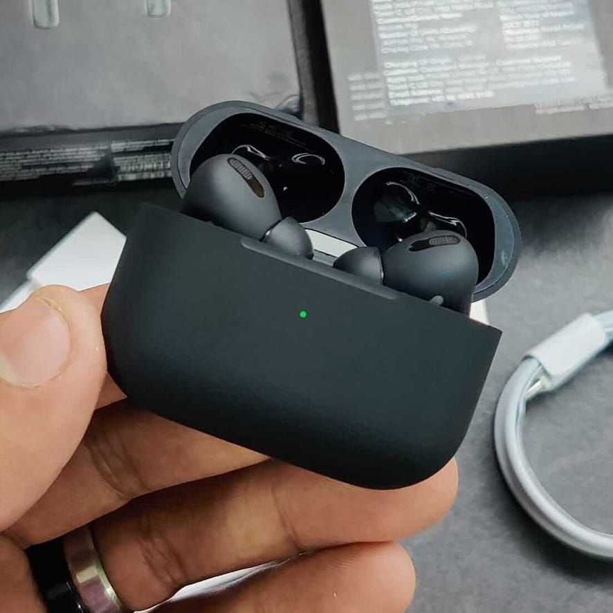 Black AirPods Pro 2 Wireless Earbuds
