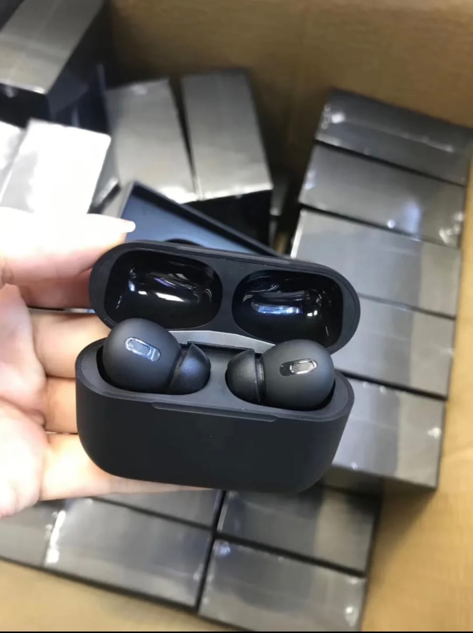 Black AirPods Pro 2 Wireless Earbuds