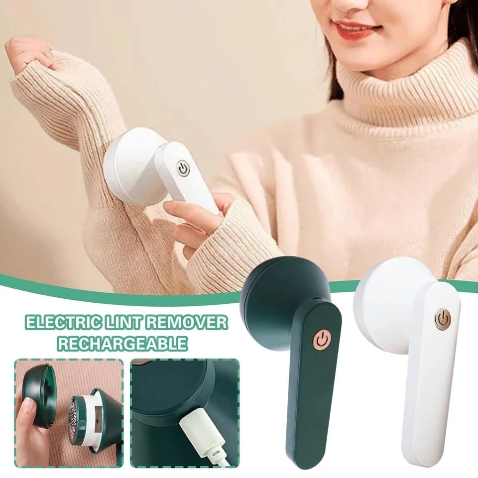 Electric Lint Remover – Rechargeable Fabric Shaver for Clothes