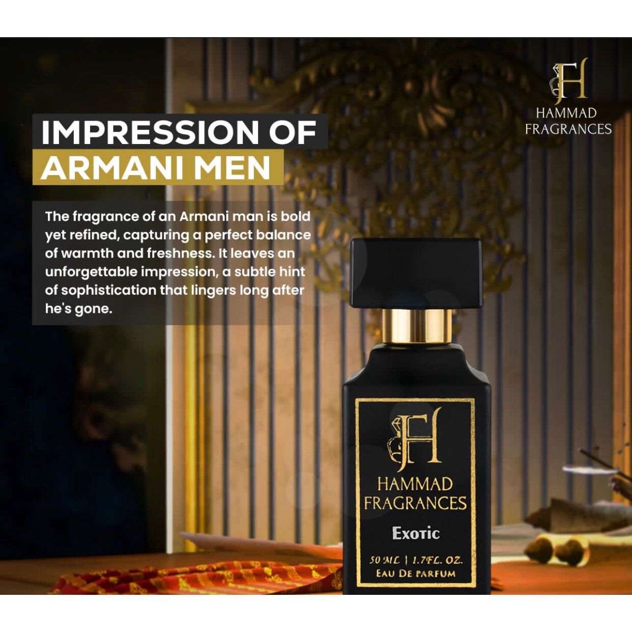 Hammad Empire EDP Perfume - Soraqo