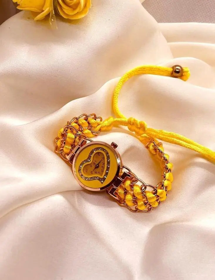 Heart Bracelet Women's Watch