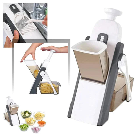 Mandoline Vegetable Cutter – Multi-Function Vertical Slicer