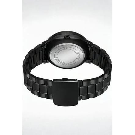 men's stainless steel chronograph watch