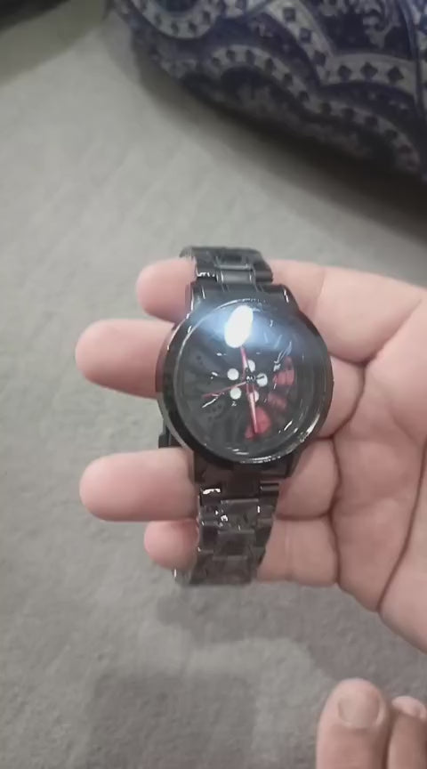 Men’s Spinning Dial Stylish Watch
