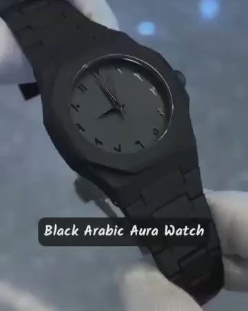 Black  Analog Aura Watch
