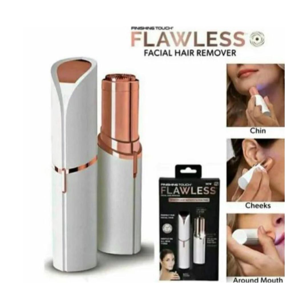 Rechargeable facial hair removal pen for flawless skin
