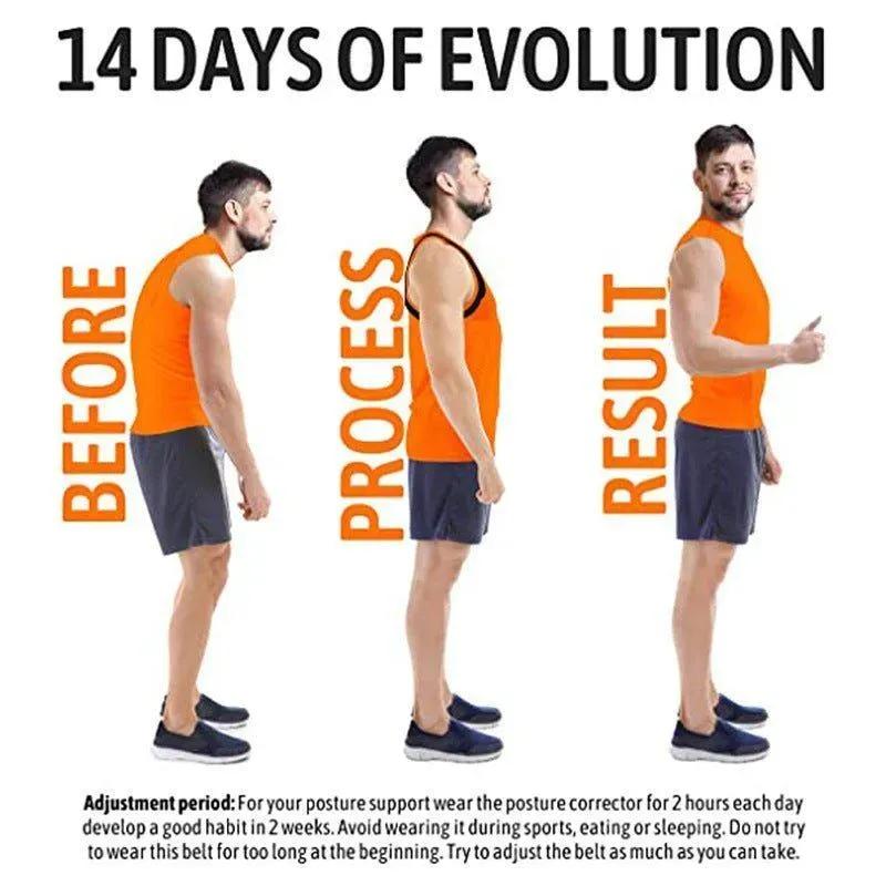 Portable posture corrector velt