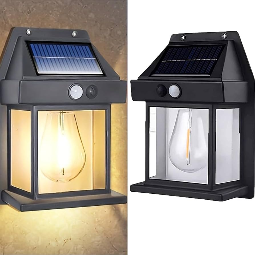 Solar Motion Sensor Waterproof Wall Lamp 888 Big Size