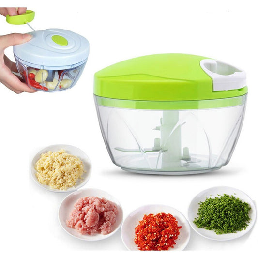 Speedy Chopper Turbo Cutter – Manual Mini Vegetable & Fruit Chopper