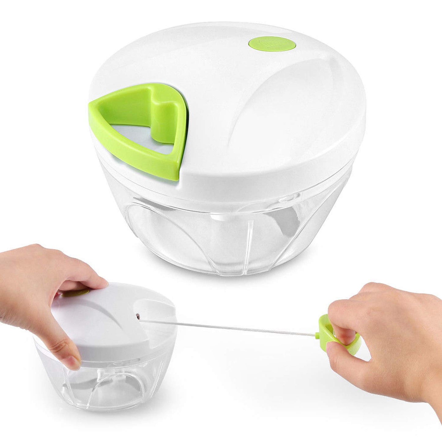 Speedy Chopper Turbo Cutter – Manual Mini Vegetable & Fruit Chopper