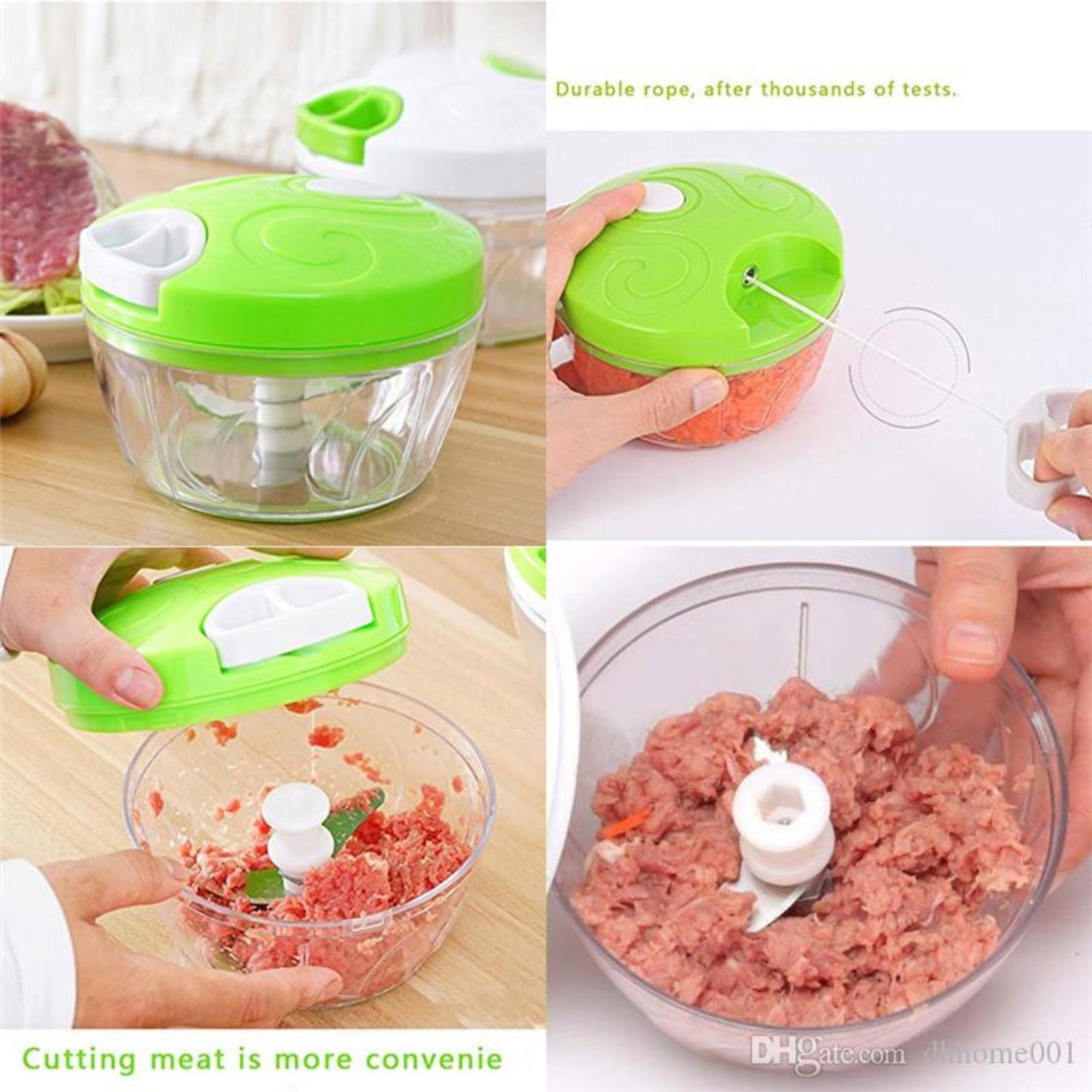 Speedy Chopper Turbo Cutter – Manual Mini Vegetable & Fruit Chopper