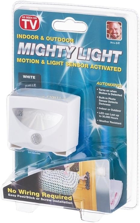 Wireless Motion Sensor LED Night Light (Indoor & Outdoor)